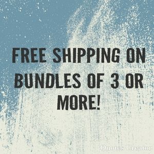 Free Shipping for Bundles